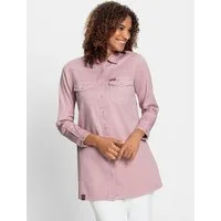 Witt Klassische Bluse Jeans-Longbluse Langarm