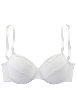 LASCANA - VIVANCE Bügel-BH white - Gr. - 85D