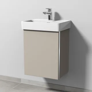 Sanipa 3way Waschtischunterbau zu Laufen Pro S Waschtisch mit 1 Tür, Kaschmir-Matt BP7831U