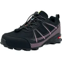 Nowaland Wanderschuhe multifunktionaler Outdoorschuh Trekkingschuh Schnellverschluss, Atmungsaktives Mesh, Stoßdämpfende Sohle