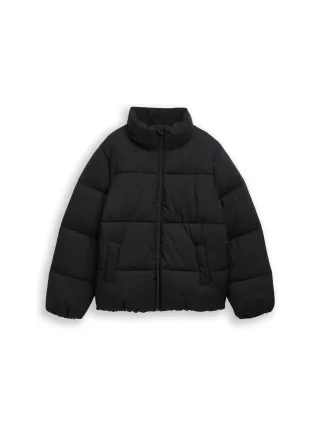 tom tailor kids - Puffer-Jacke mit Stehkragen black - Gr. - 140