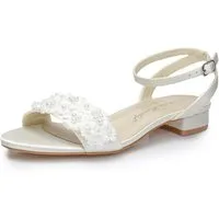 White Lady 858 ivory-sandalette Sandalette