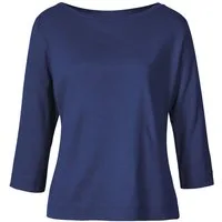Himalaya Clothing 3/4-Arm-Shirt Basic Shirt 3/4 Arm Damen "Alma" mit Rundhalsausschnitt Bio-Baumwolle Vielseitiges Shirt mit hohem Tragekomfort