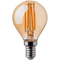 V-TAC LED-Leuchtmittel 4 W E14 Edison LED Vintage Filament Glühbirne Birne Leuchtmittel Retro, 1 St., Warmweiss, Mini Lampe getöntes Glas 350 Lumen warmes licht