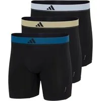adidas Sportswear Boxer Active Micro Flex (3er Pack) Logo-Bund, elastisch, Mikrofaser, ohne Eingriff