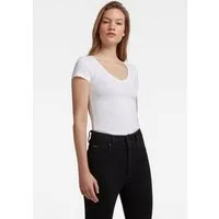 G-STAR V-Shirt Base v t wmn cap sl mit kleinem Logodruck vorne