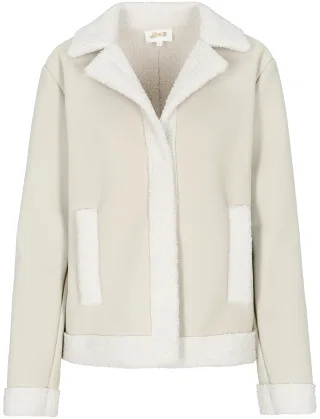 zab company - Da. Kunstfell-Jacke - Gr. - 48