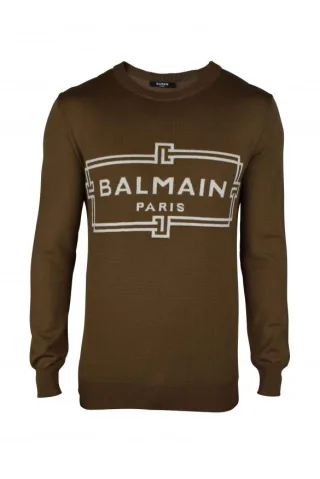 Balmain Pullover Kaki
