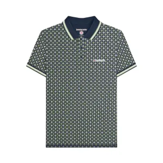 Lambretta - Poloshirt für Herren (Marine/Basilikum)