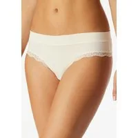 Schiesser Brasilslip Unique Cotton feine Spitze an den Beinausschnittten