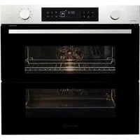 Samsung Backofen NV7B4550VAS/U1, Pyrolyse-Selbstreinigung, Dual Cook Flex – Ein Ofen. Zwei Garräume. Flexible Tür.