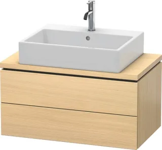 Duravit L-Cube Konsolenwaschtischunterbau wandhängend Mediterrane Eiche Matt 820x477x400 mm - LC5807 LC580707171