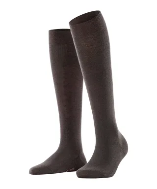 FALKE - FALKE Softmerino Damen dark brown - Gr. - 41.5