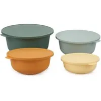 Hermia Concept Vorratsdose 100% PLASTIC, 28 x 28 x 12,5 cm / 4000 ml (1 Piece) V8836, (4-tlg)