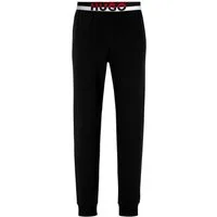 HUGO Pyjamahose Amsterdam Pants EW mit gewebtem Bund