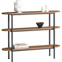 SoBuy Konsolentisch FSB66, Flurtisch Sideboard schmaler Beistelltisch Sofatisch Dekotisch