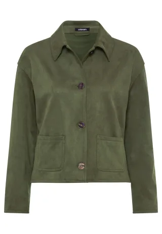 Olsen - Jacket Indoor Olive Green - Gr. - 36