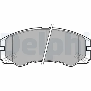 Delphi Bremsbel?ge vorne Isuzu Trooper Opel Frontera Monterey