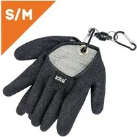 Zite Angelhandschuhe Landehandschuhe 2 Gr. mit Magnet-Karabiner Rutschhemmend & Robust