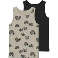 Name It Unterhemd NKMTANK TOP 2P PEYOTE MONSTER TRUCK NOOS (Packung, 2-St)