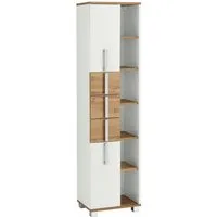 Schildmeyer Hochschrank Kampen, Hochschrank mit offenen Fächern, Made in Germany Solide Verarbeitung - Dieses Produkt ist in Deutschland gefertigt