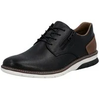 Rieker Schnürschuh Halbschuh, Freizeitsneaker, Casual-Schnürer mit Perforation