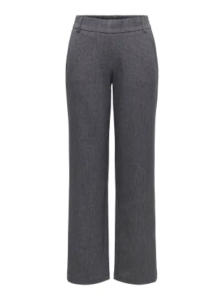ONLY - ONLPOPTRASH-ELISE HW STR MEL PNT NOOS Dark Grey Melange - Gr. - 34