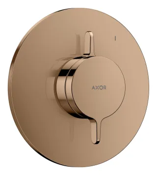 Hansgrohe Mischer Unterputz AXOR One für 1 Verbraucher polished red gold, 48615300 48615300