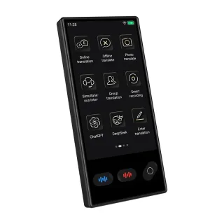S35 AI Translator 148 Languages 19 Offline Photo Translation Real Time Voice Two Way ChatGPT DeepSeek Portable Travel Tr
