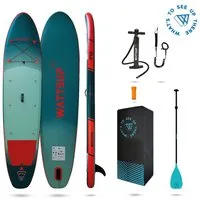 SUP-Board WattSUP F12 SUP Board Stand Up Paddle Surf-Board Paddel ISUP 366x84cm