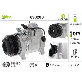 Valeo Klimakompressor BMW 1er 2er 3er 4er 5er 6er 7er X5 X6