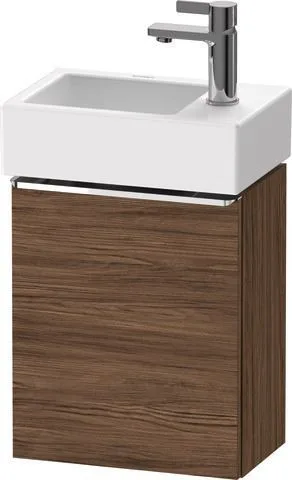 Duravit D-Neo Waschtischunterbau wandhängend Nussbaum dunkel Matt 364x222x440 mm - DE4218L10210000 DE4218L10210000