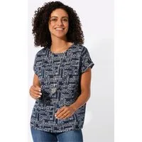 Witt T-Shirt Druck-Shirt Extra kurz