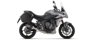 Sport Auspuff Komplettanlage Arrow Veloce BLACK Triumph Tiger 660 Bj.2022-2024 EURO5 /+Kat +ABE