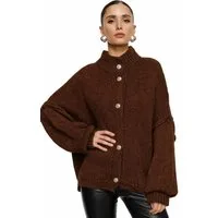 Worldclassca Cardigan WORLDCLASSCA Damen Cardigan Oversize Strickjacke mit Knöpfen Fashion Neue Kollektion - Stilvolle und gemütliche Strickmode für Damen