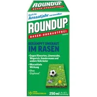 ROUNDUP Unkrautbekämpfungsmittel Roundup Rasen Unkrautfrei Konzentrat 250 ml