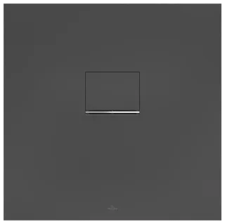 Villeroy & Boch Duschwanne Squaro Infinity (8080SQI1I) 800x800x40mm Quaryl Anthracite UDQ8080SQI1IV1S
