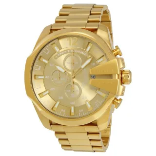 Diesel Mega Chief Herren Gold Uhr DZ4360