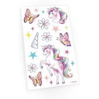 Riethmüller Schmuck-Tattoo 'Unicorn Dreams' 4 Tattoobögen- mit je 20 Tattoos