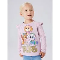 Name It Langarmshirt NMFJABA PAW LS TOP NOOS CPLG