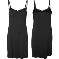 Rungassi Unterkleid Deluxe Damen Unterkleid Gaubert Schwarz GBTW-717 S (1-tlg)