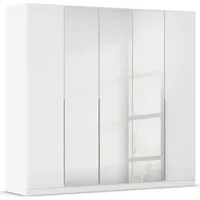 OTTO home Drehtürenschrank Kleiderschrank Schrank Garderobe AGORDO mit Dekor- oder Hochglanzfront (in zwei Griff-Farben, Breiten 91-405 cm) durchdachte Innenausstattung, in 8 Breiten und 2 Höhen MADE IN GERMANY