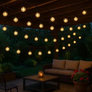 Globo Lighting Led, Schwarz, Kunststoff, Rund, 1.8x1.8x280 cm, Lampen & Leuchten, Außenbeleuchtung, Außenleuchten