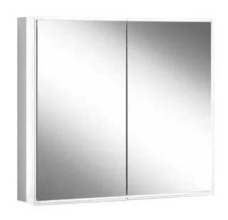 Schneider Spiegelschrank PREMIUM Line Superior TW 70/2/TW, silbereloxiert, 181.070.02.50 181.070.02.50