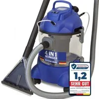 Albatros International Teppichreinigungsgerät Waschsauger Polsterreiniger HYDRO 7500 - 4in1, 1200 W, Polster-Reiniger Auto - 1200 W, 20l Volumen, 22 kPa Saugleistung