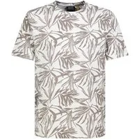 SUBLEVEL T-Shirt Floral Jersey Regular Fit Rundhalsausschnitt Kurzarm (1-tlg) H16182M22574_S/S Shirts