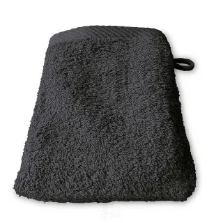 Lanudo? Waschhandschuh Pure Line 21x15 cm Dunkelgrau