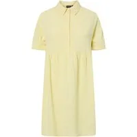 pieces Midikleid PCSASTINA SS SHIRT DRESS WIDE WVN M