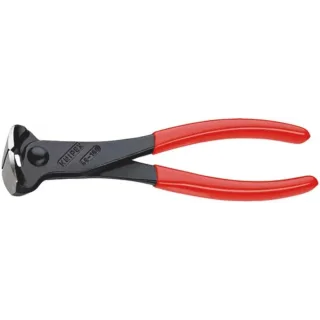 KNIPEX Vornschneider mit Kunststoff überzogen schwarz atramentiert 180 mm - 6801180EAN