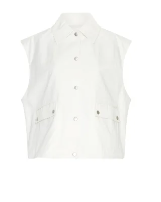 msch copenhagen - MSCHJosilyn Vest Egret - Gr. - S